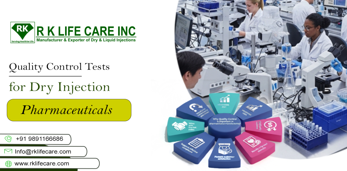 Quality Control Tests for Dry Injection Pharmaceuticals